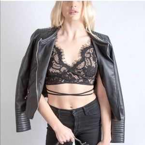 Promesa Eyelet Lace Bralette NWT